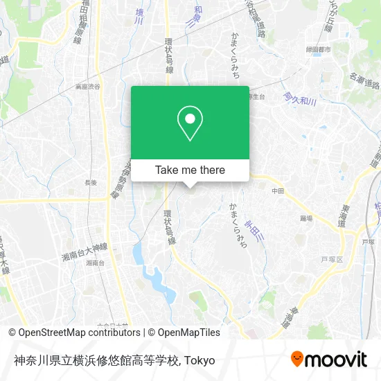 神奈川県立横浜修悠館高等学校 map
