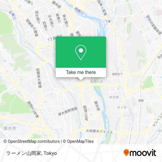 ラーメン山岡家 map