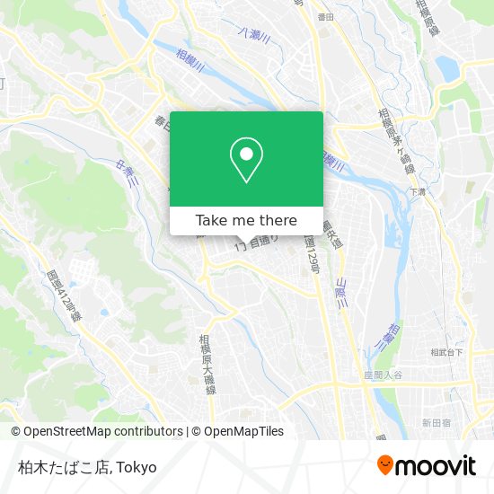 柏木たばこ店 map
