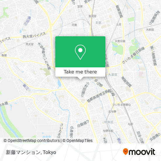 新藤マンション map