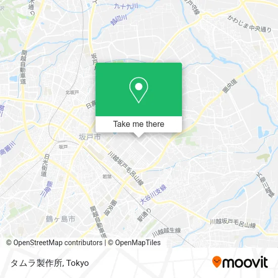 タムラ製作所 map