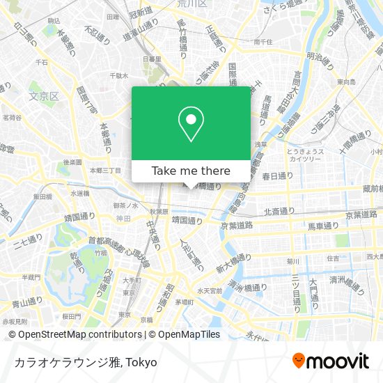 カラオケラウンジ雅 map