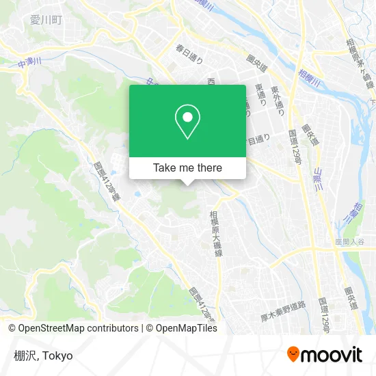 棚沢 map