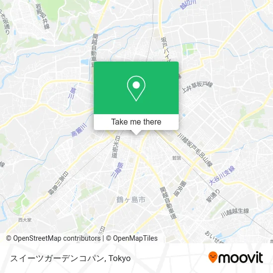 スイーツガーデンコパン map