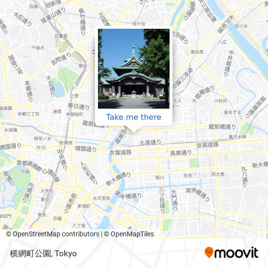 横網町公園 map