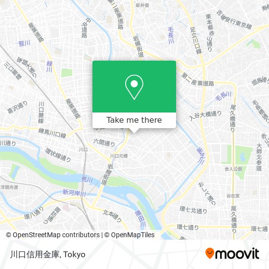 川口信用金庫 map