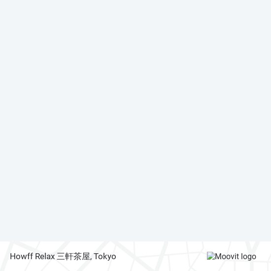 Howff Relax 三軒茶屋 map