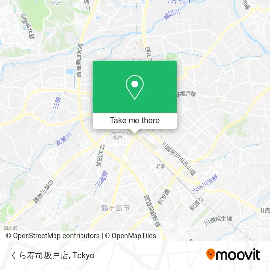 くら寿司坂戸店 map