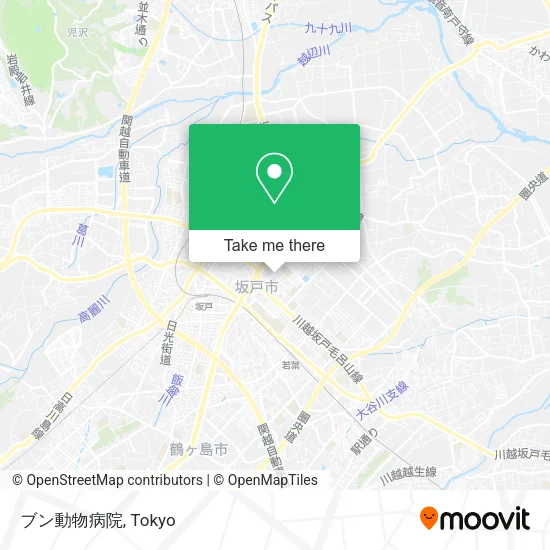 ブン動物病院 map