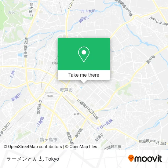 ラーメンとん太 map