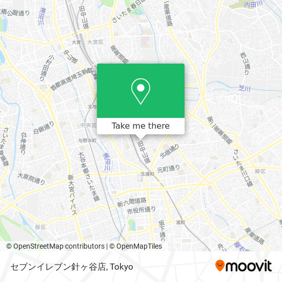 セブンイレブン針ヶ谷店 map