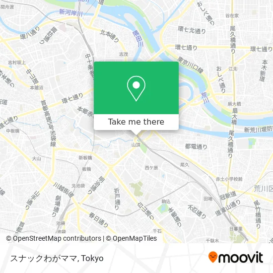 スナックわがママ map