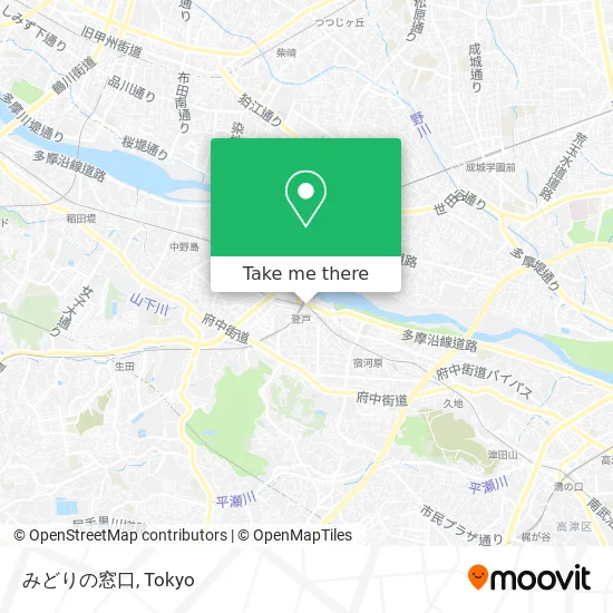 Midori no Madoguchi map