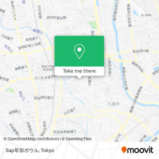 Sap草加ボウル map