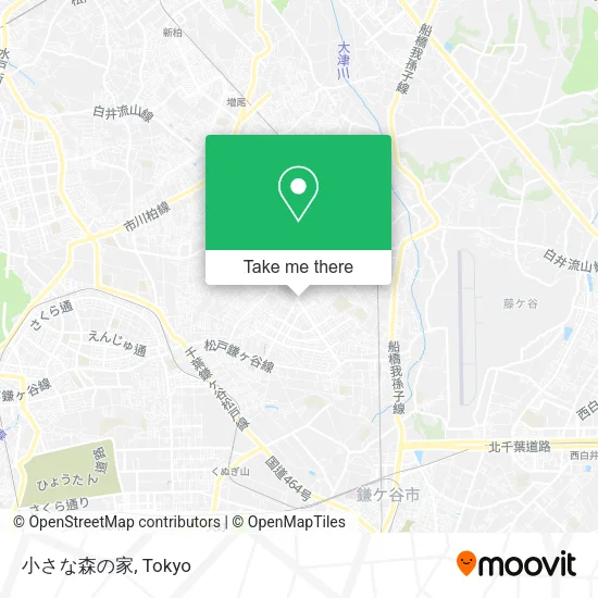 小さな森の家 map