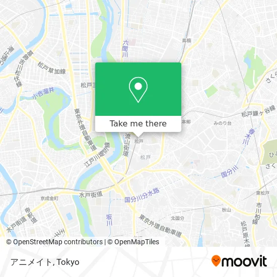 アニメイト map