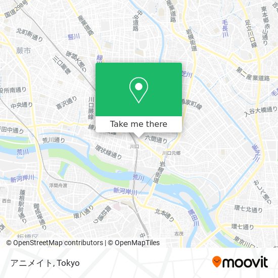 How To Get To アニメイト In 川口市 By Metro Or Bus