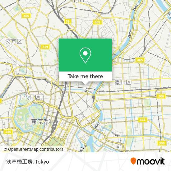 浅草橋工房 map