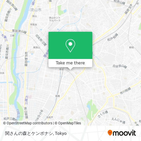 関さんの森とケンポナシ map