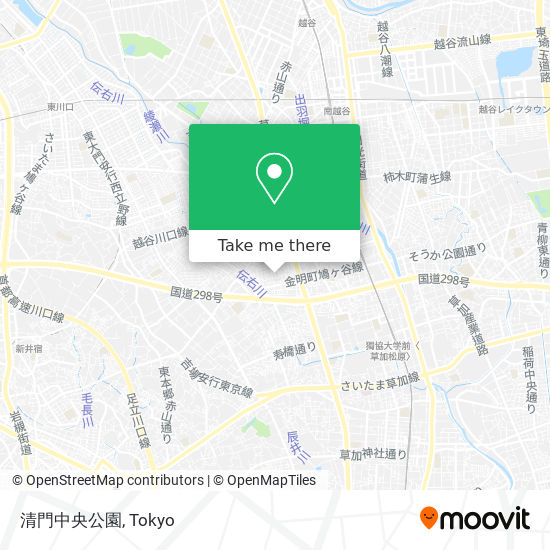 清門中央公園 map
