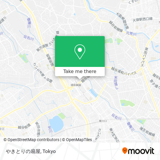 やきとりの扇屋 map