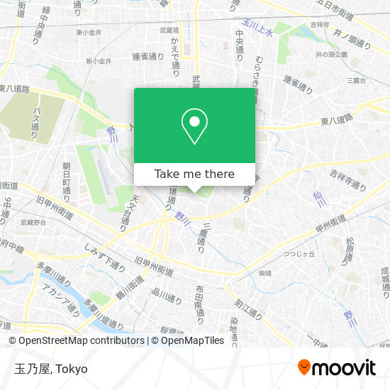 玉乃屋 map