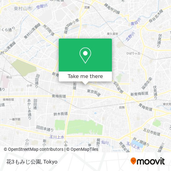 花3もみじ公園 map
