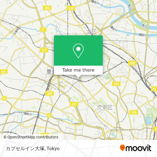 カプセルイン大塚 map