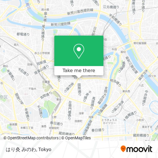 はり灸 みのわ map