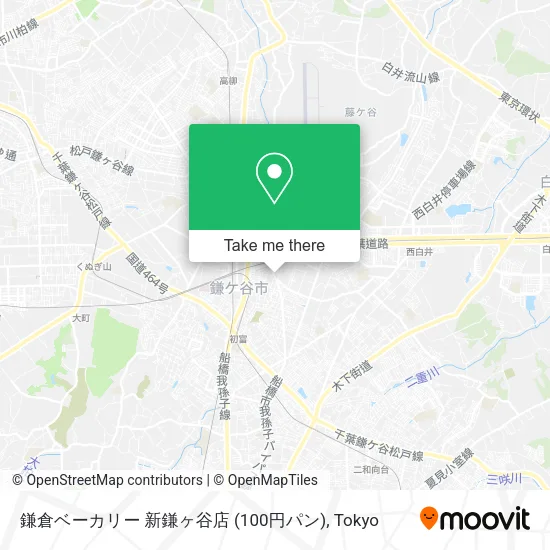 Kamakura Bakery New Kama-Kaya Branch (100 Yen Bread) map