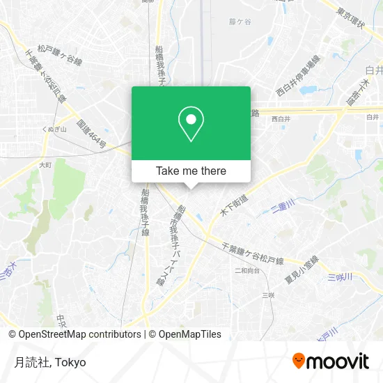 月読社 map