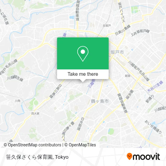 笹久保さくら保育園 map