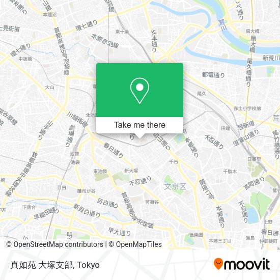 真如苑 大塚支部 map