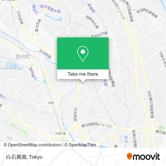 白石農園 map