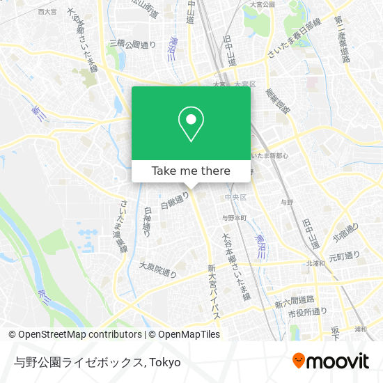 与野公園ライゼボックス map