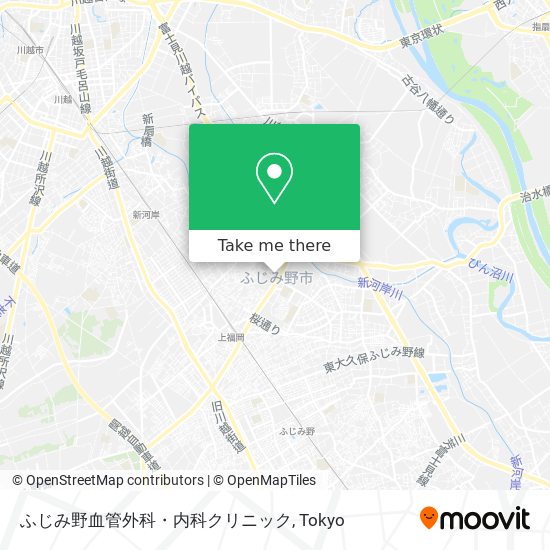 ふじみ野血管外科・内科クリニック map