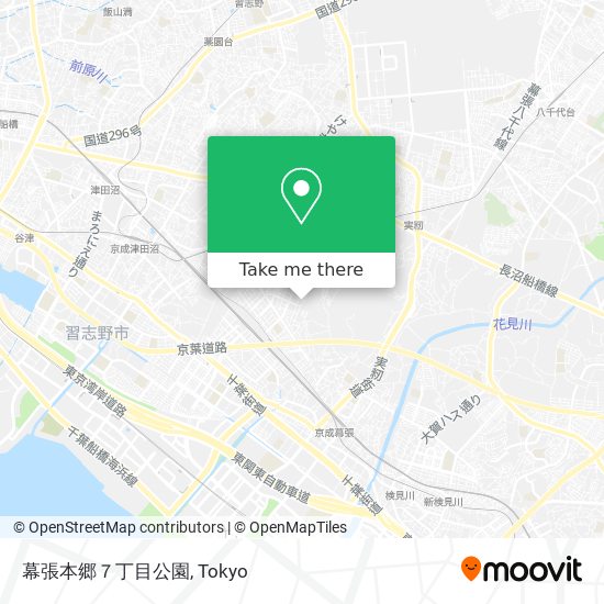 幕張本郷７丁目公園 map