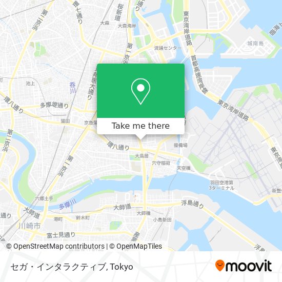 セガ・インタラクティブ map