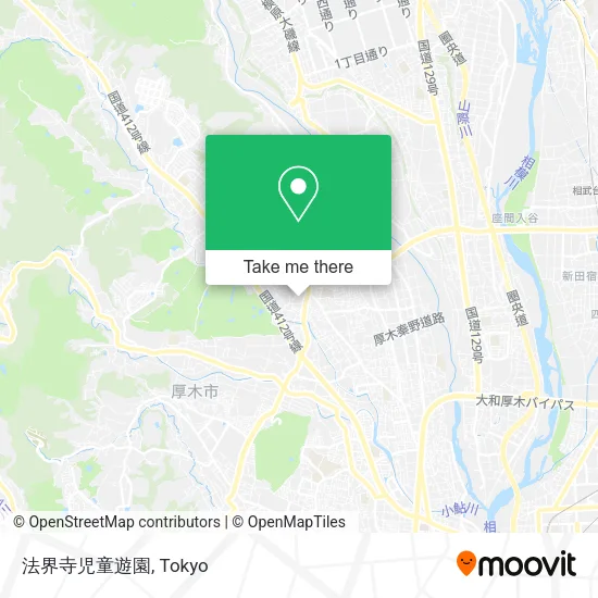 法界寺児童遊園 map