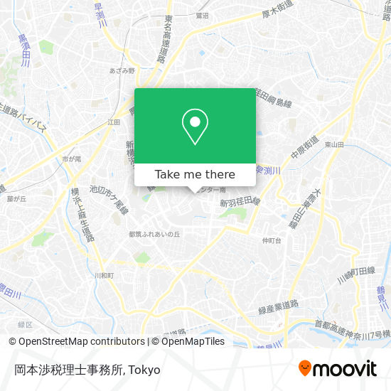 岡本渉税理士事務所 map