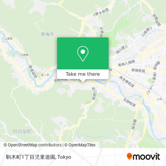 駒木町1丁目児童遊園 map