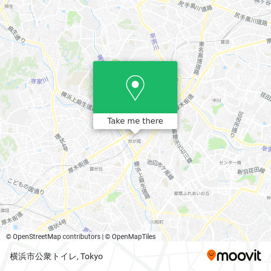 横浜市公衆トイレ map