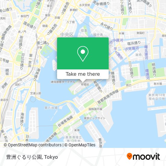 豊洲ぐるり公園 map