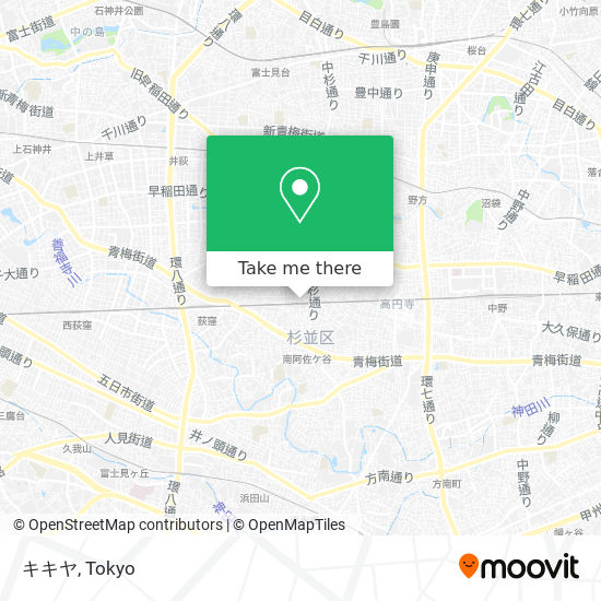 キキヤ map