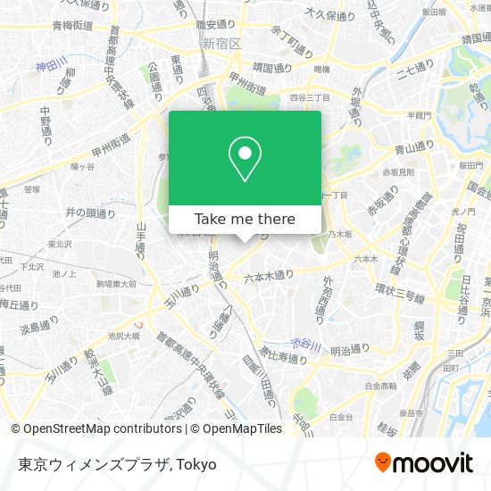 東京ウィメンズプラザ map