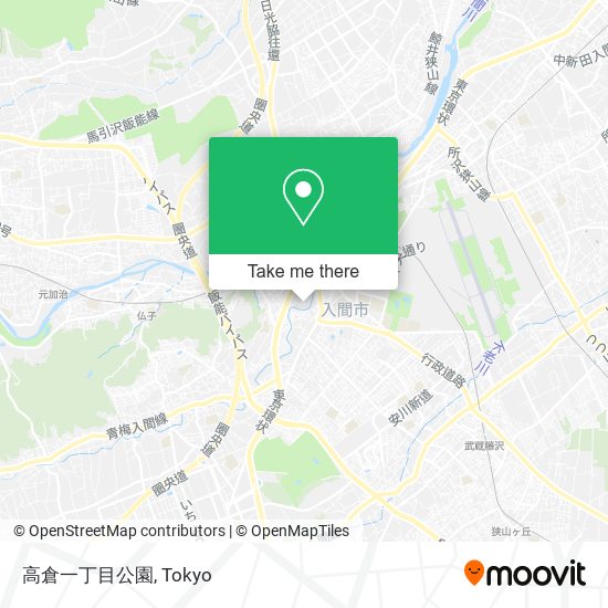 高倉一丁目公園 map