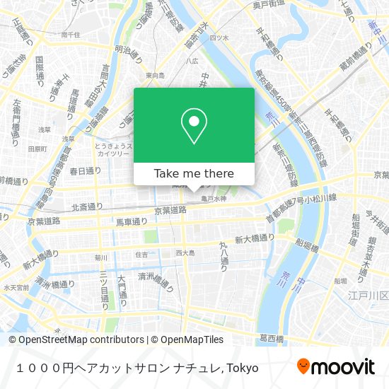 How To Get To １０００円ヘアカットサロン ナチュレ In 墨田区 By Metro Or Bus Moovit