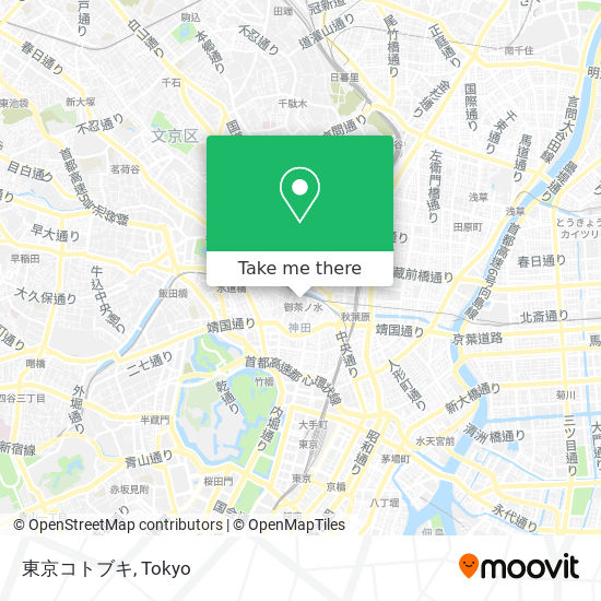 東京コトブキ map