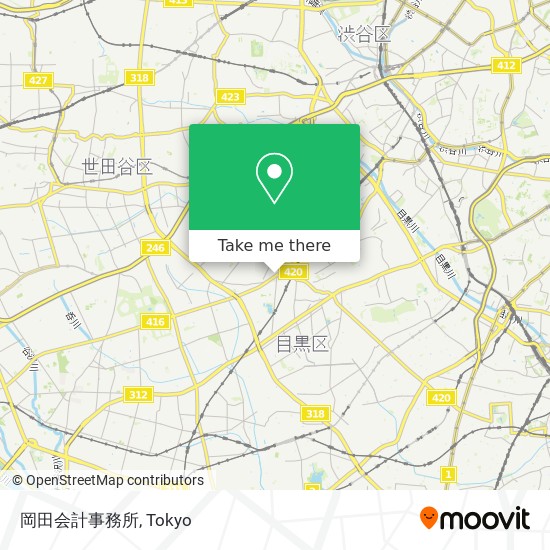 岡田会計事務所 map
