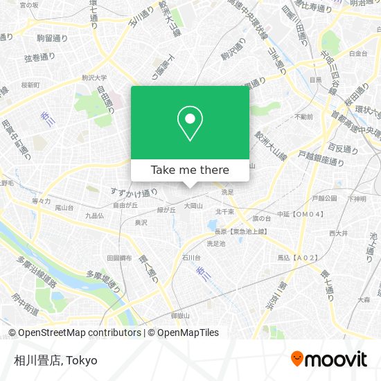 相川畳店 map